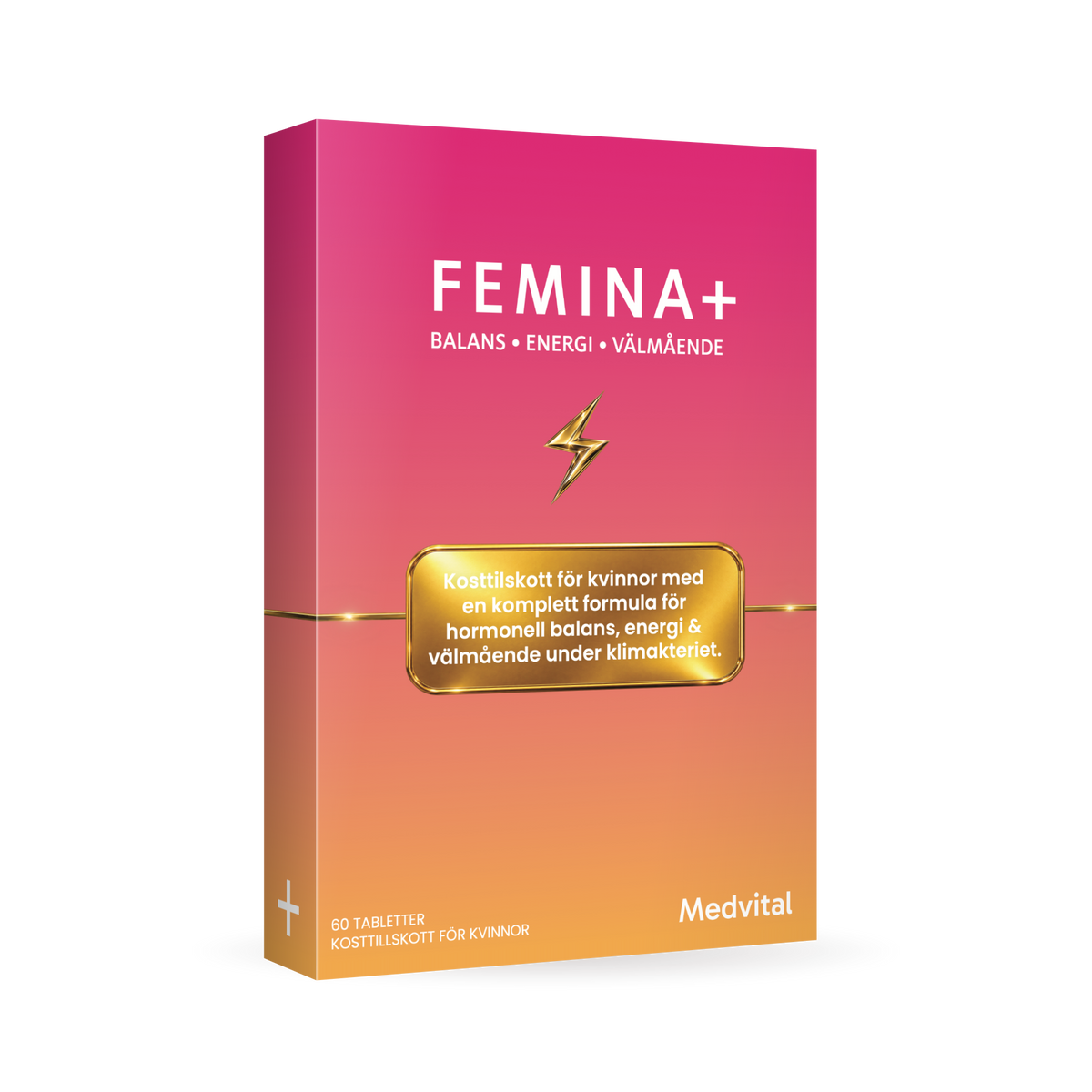 Femina+ förpackning, 60 tabletter