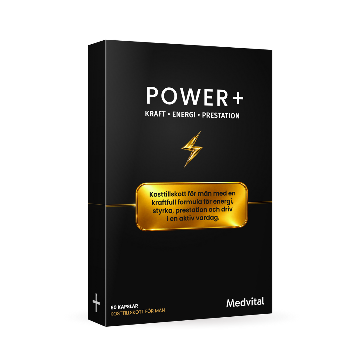 Power+ förpackning, 60 kapslar