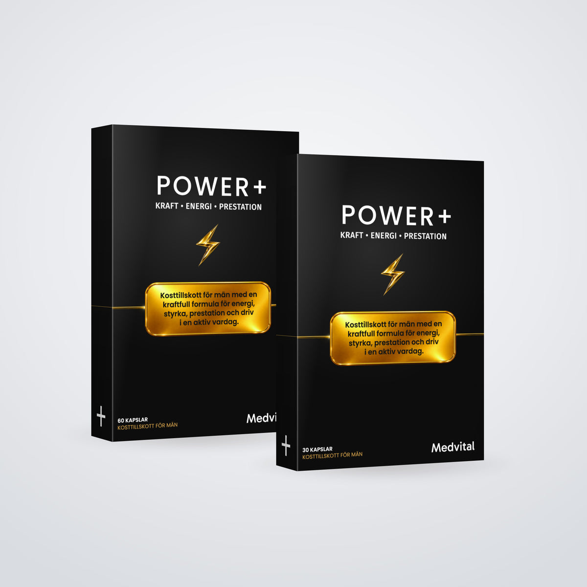 Power+ 30 och 60 kapslar
