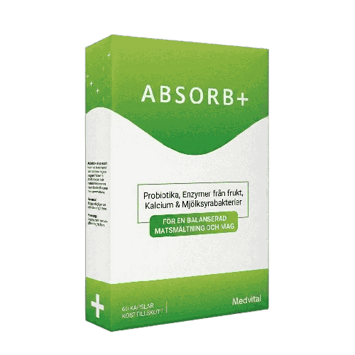 Absorb+ kosttillskott för mage och tarm